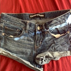 Express Jean Shorts